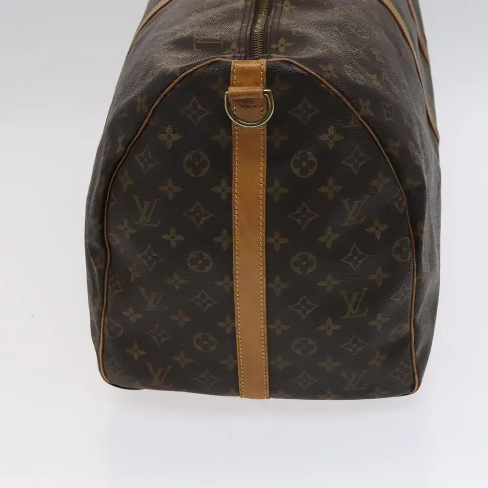 LOUIS VUITTON Monogram Keepall Bandouliere 60 Boston Bag M41412
